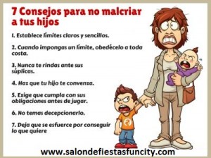 NO MALCRIAR NIÑOS
